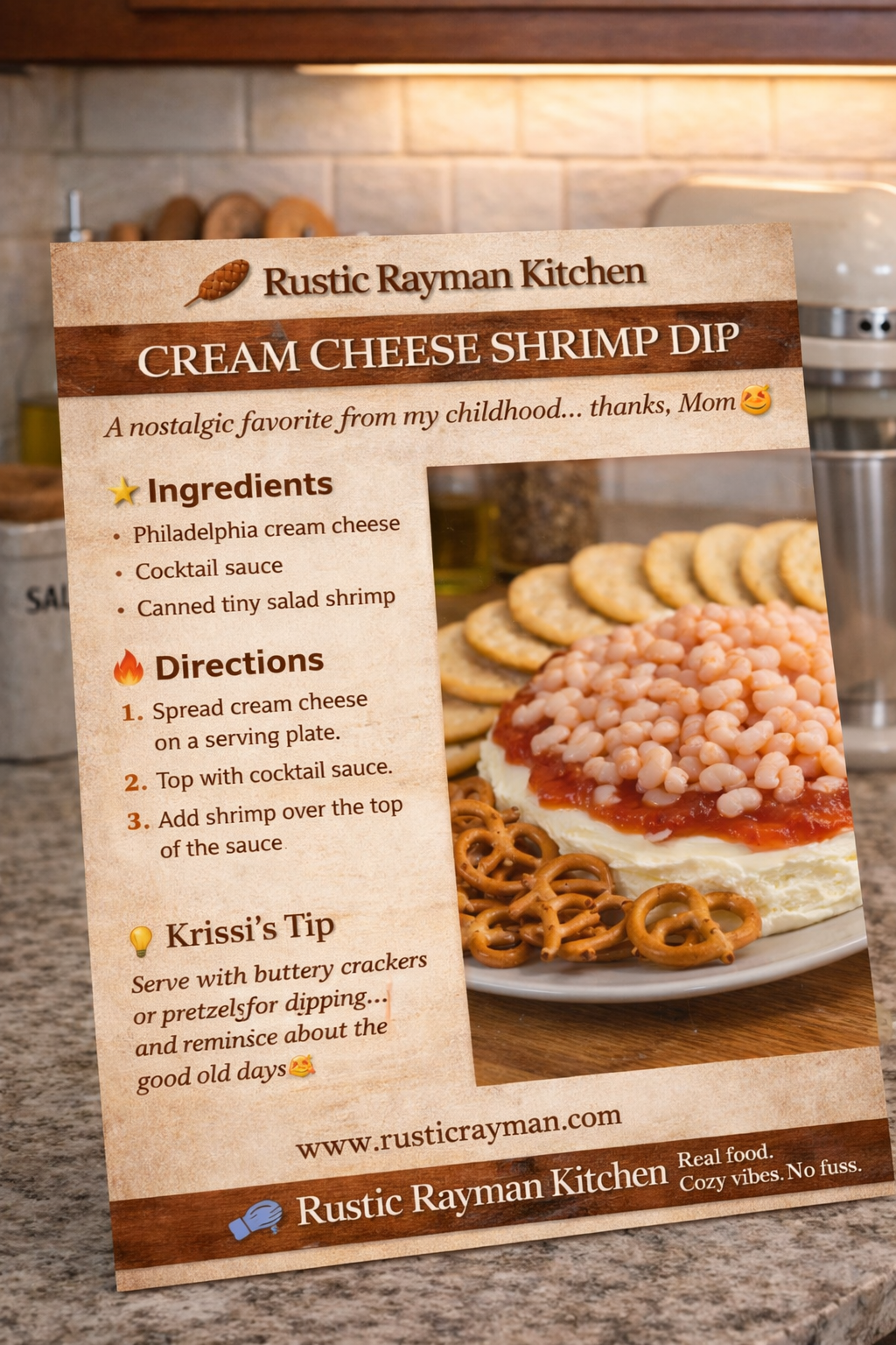 Cream Cheese Shrimp Dip 🦐