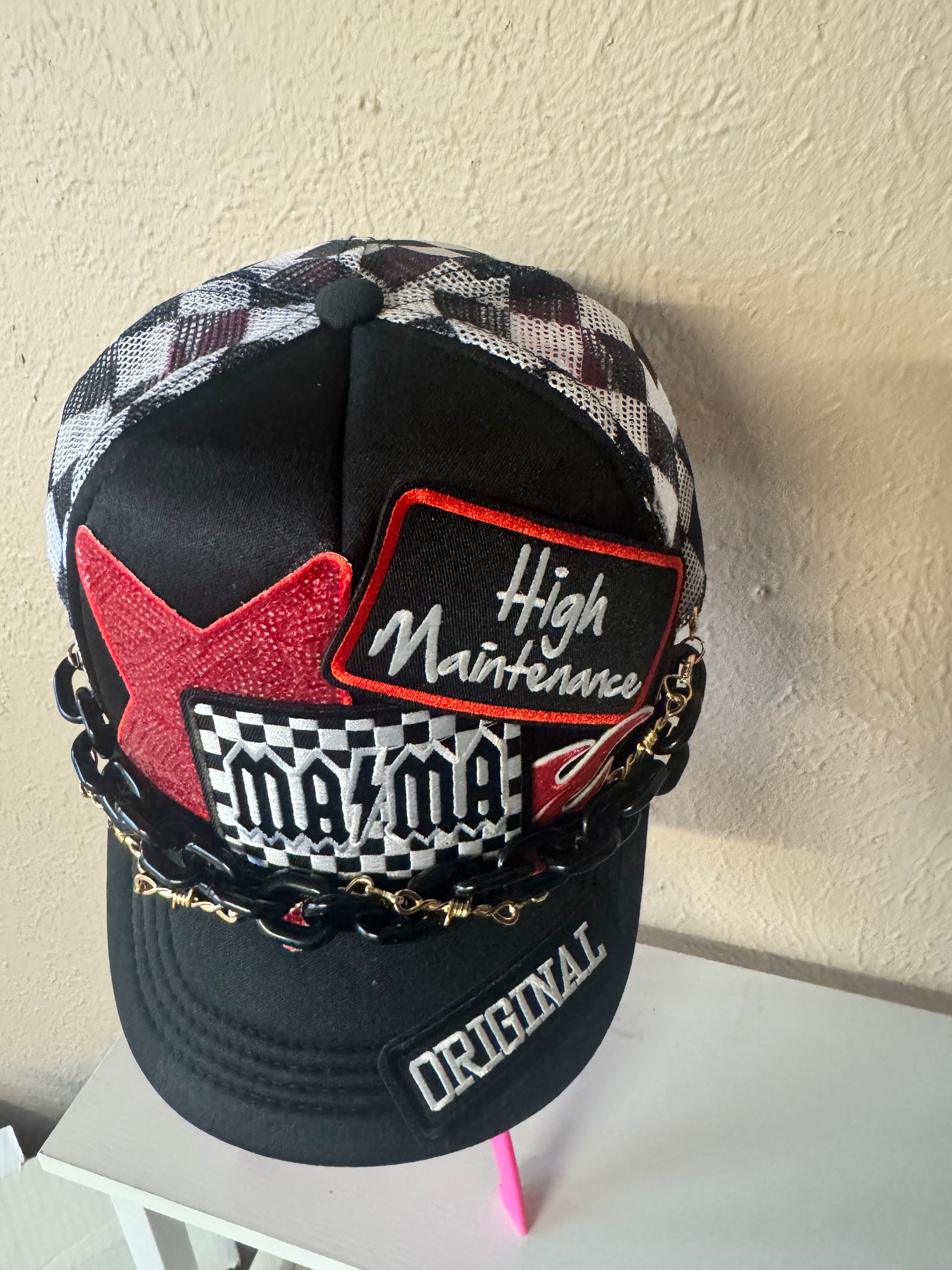 High Maintenance MAMA trucker hat