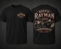 Rustic Rayman Company – Ride Hard, Live Bold T-Shirt