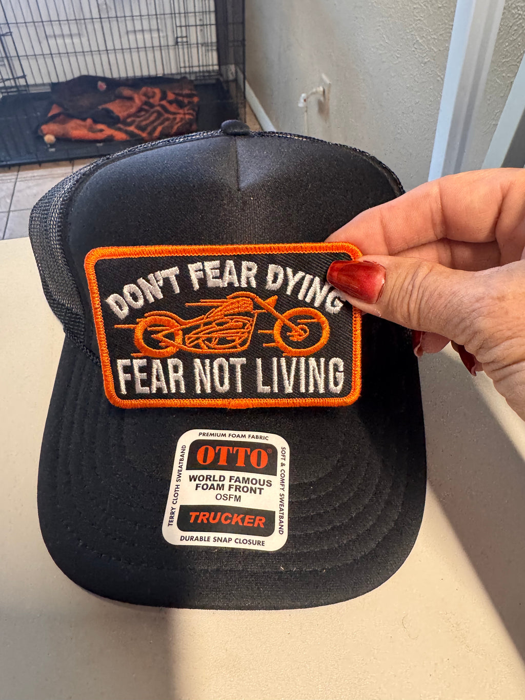 Biker trucker hats