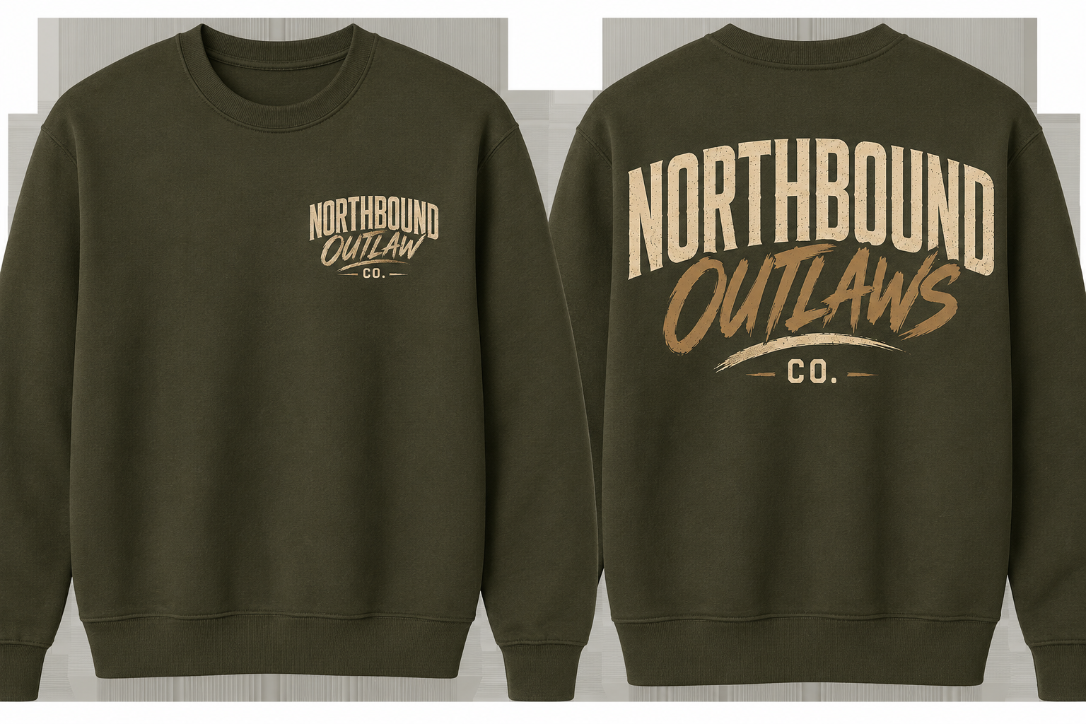 Northbound Outlaws Co. Crewneck Sweatshirt