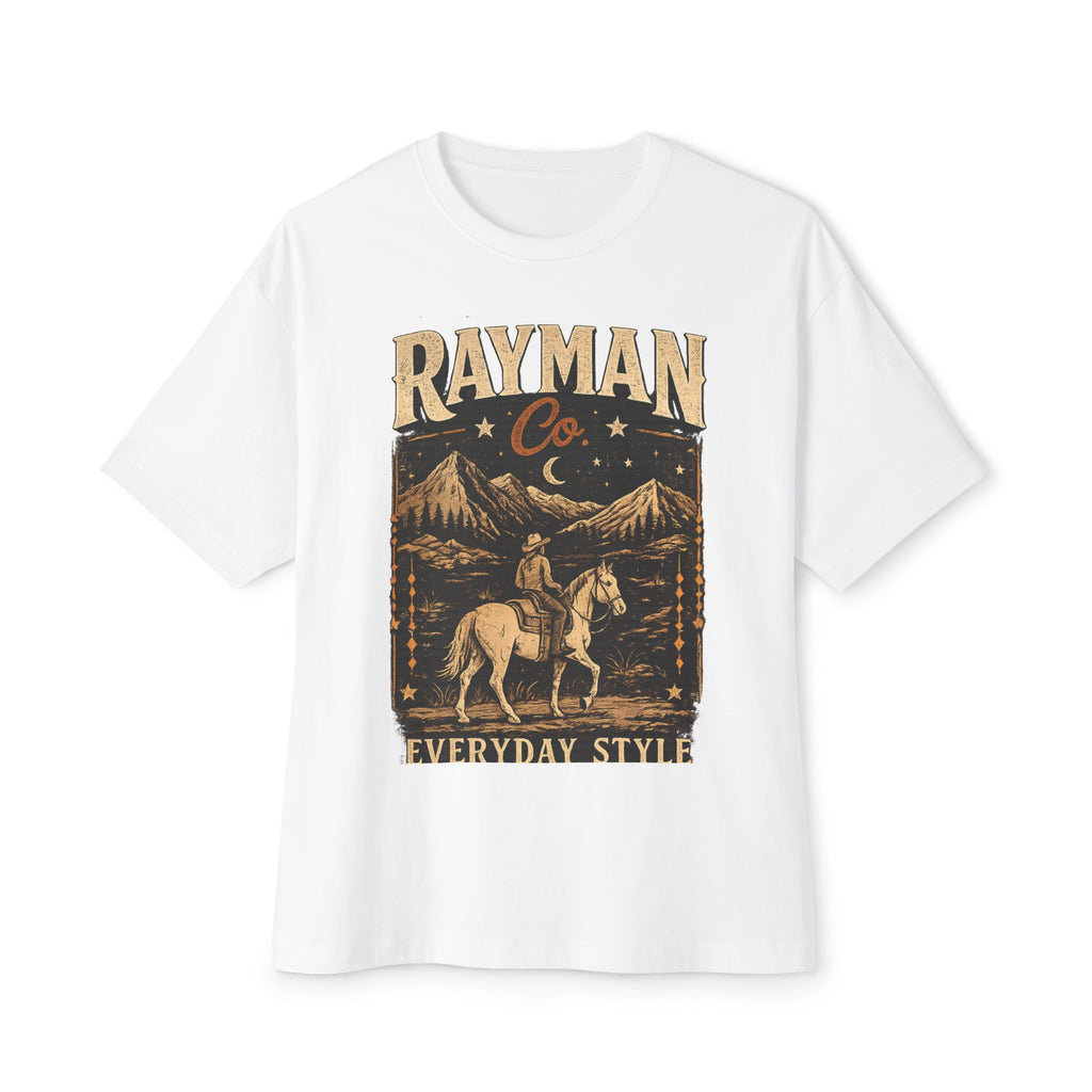 Rayman Co. Vintage Western Tee — Cowboy Horse Graphic T-Shirt
