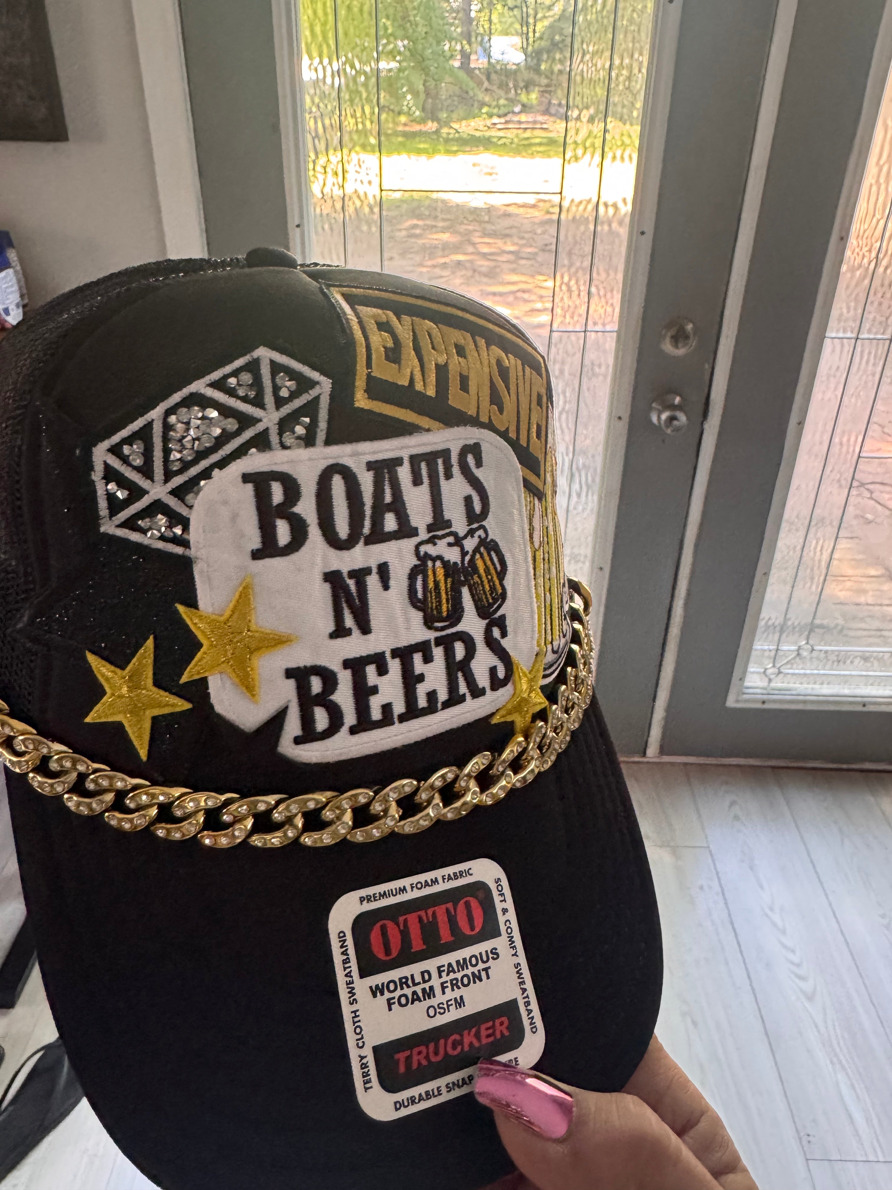 Boats N Beers trucker hat