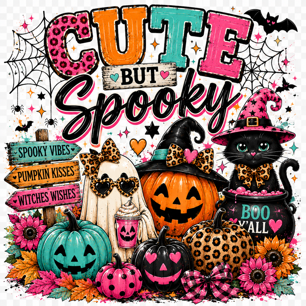 Cute But Spooky | Boutique Halloween Crewneck Limited Edition Fall Collection
