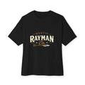 Rustic Rayman Co. Oversized Tee — Vintage Rustic Logo Boxy T-Shirt
