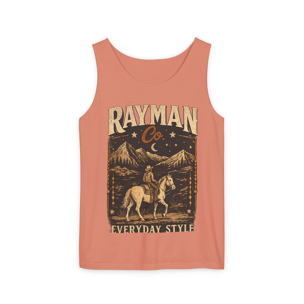 Rustic Rayman Co Tank Top — Garment-Dyed Vintage Style