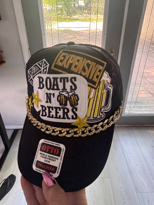 Boats N Beers trucker hat