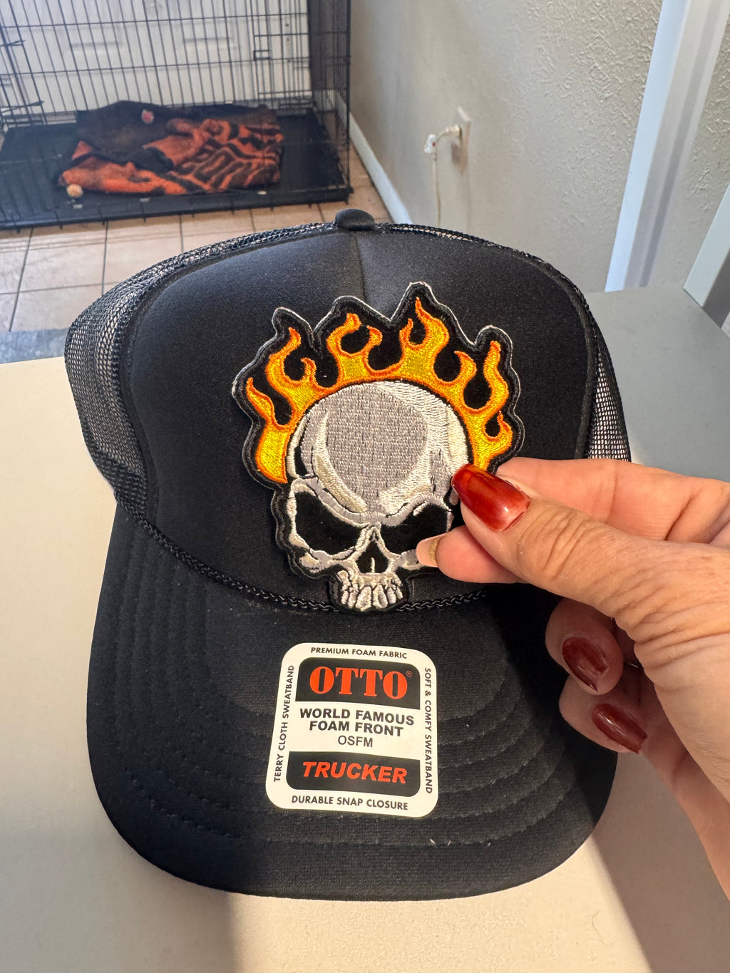 Biker trucker hats