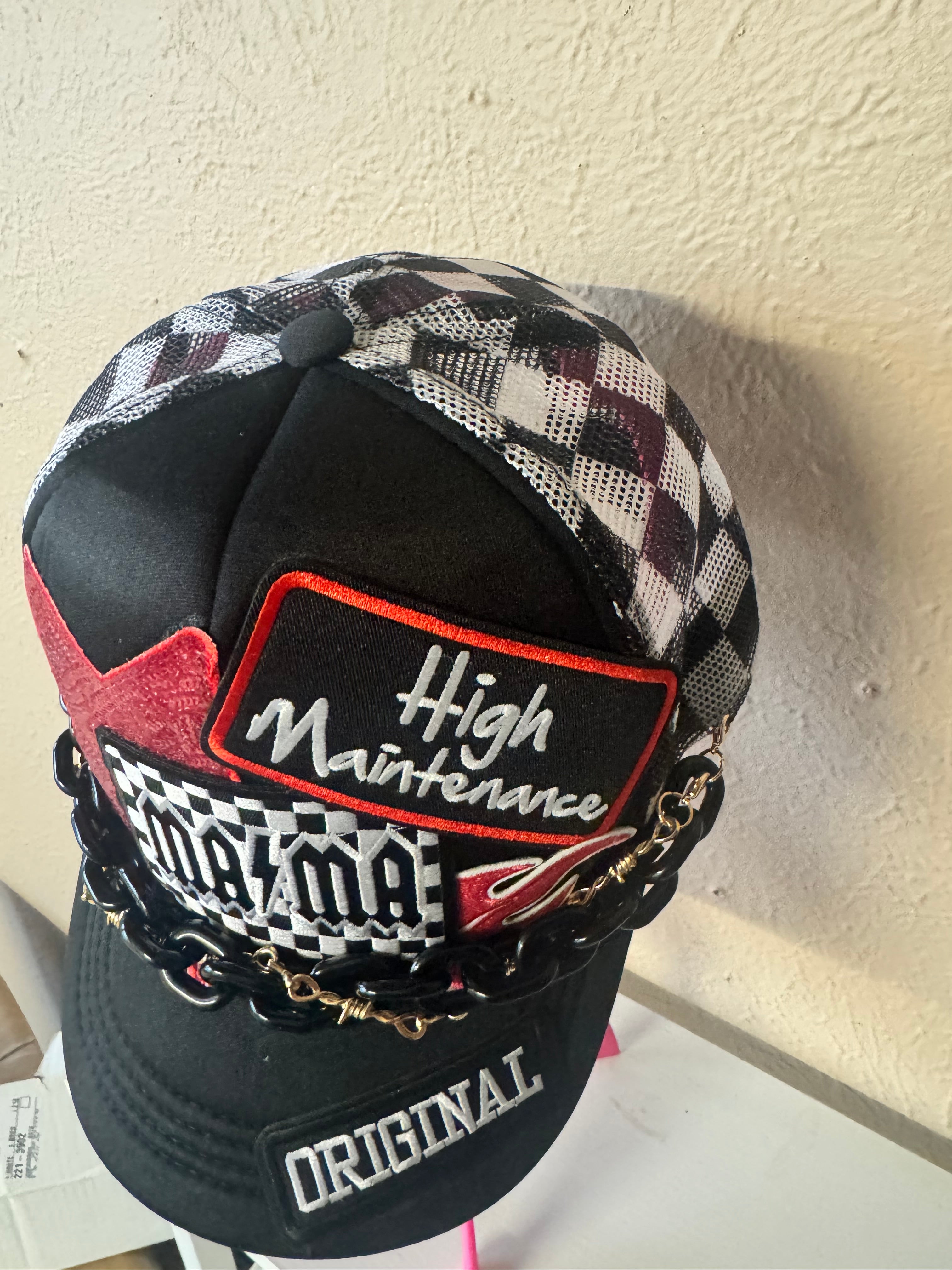 High Maintenance MAMA trucker hat