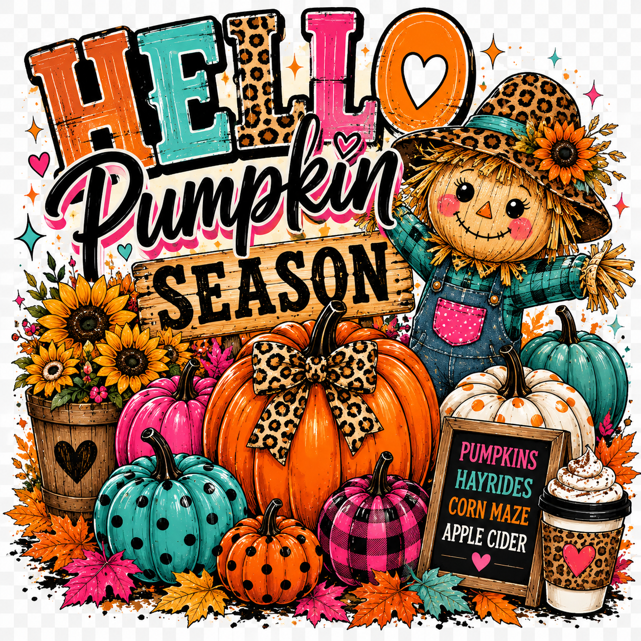 Hello Pumpkin Season | Boutique Fall Crewneck