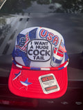 Red White and Blue 3 hat bundle
