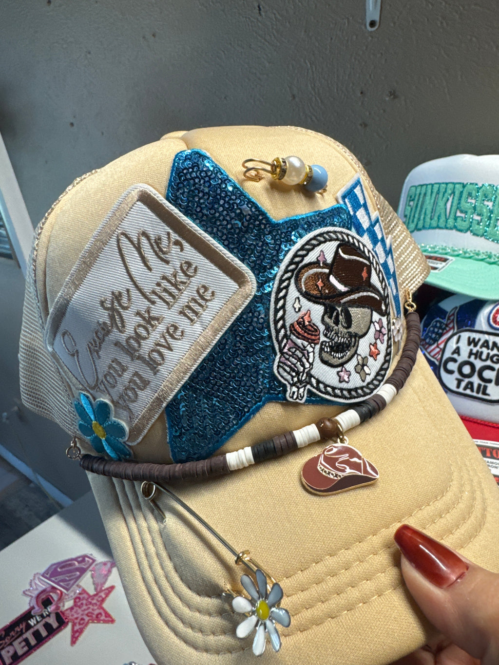 Excuse me, you look like you love me, trucker hat