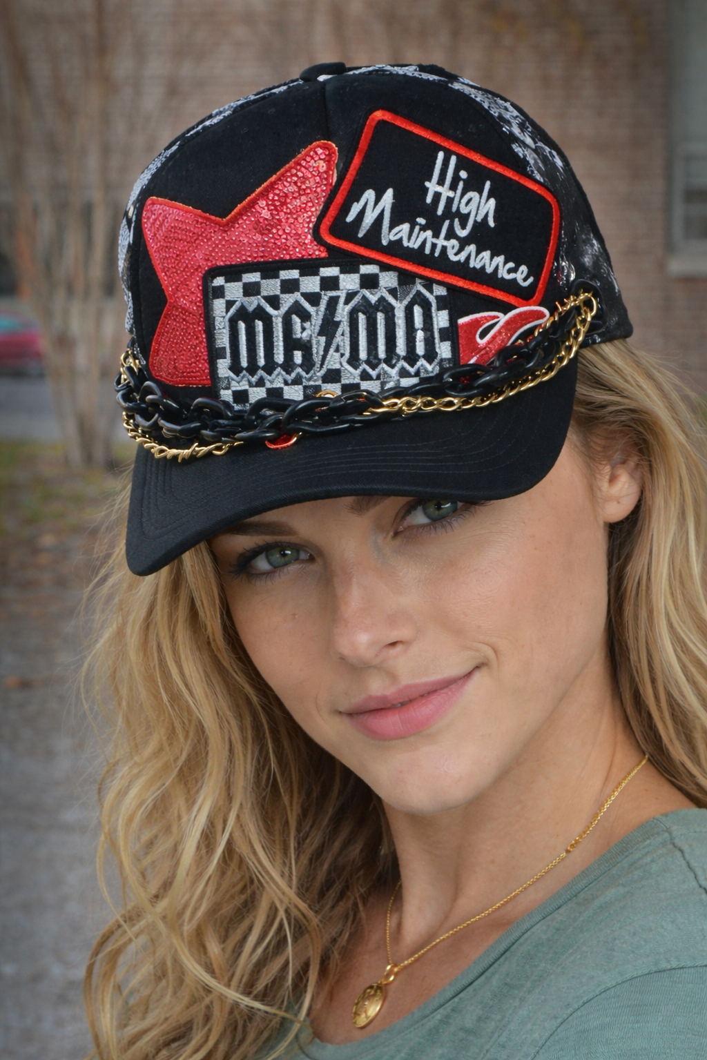 High Maintenance MAMA trucker hat