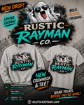 👻 Rustic Rayman Ghost Logo Halloween Collection Tee