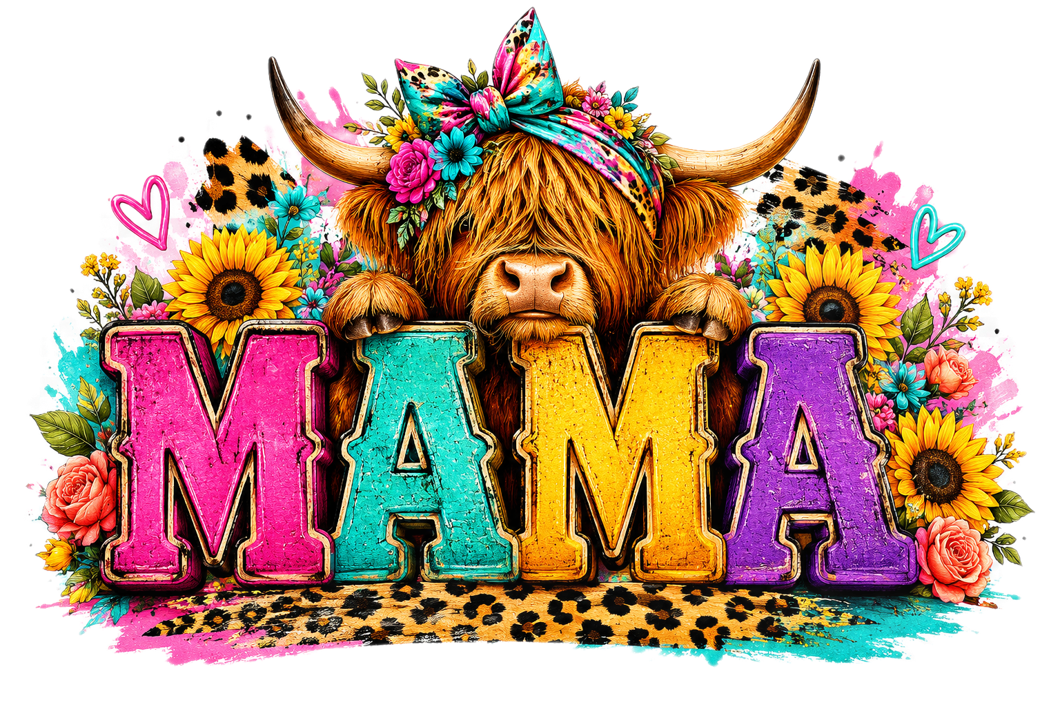 🤠🎃 Western Halloween MAMA | Digital PNG Download | DTF Ready | Sublimation | Printable Design