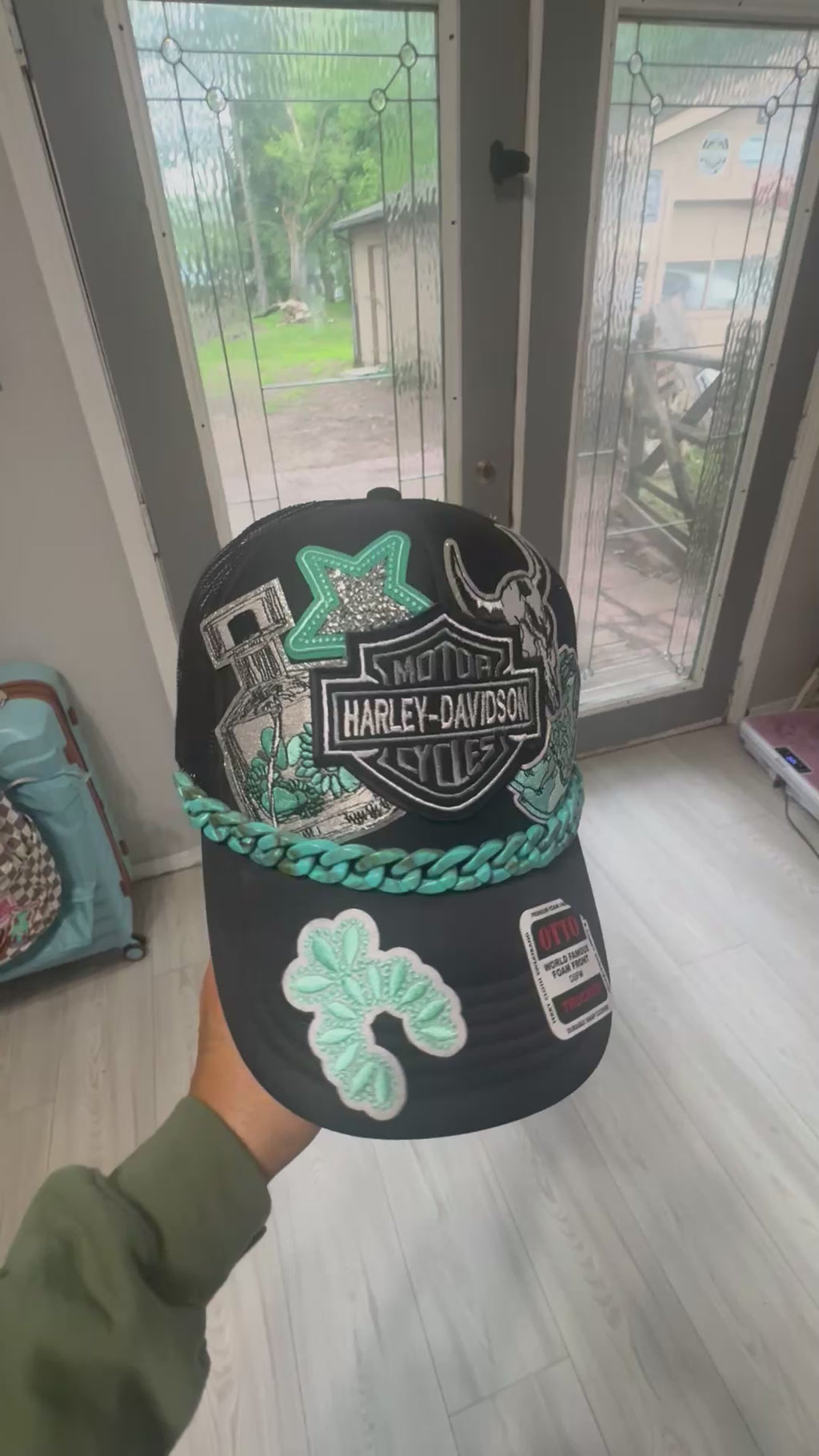HD custom hat